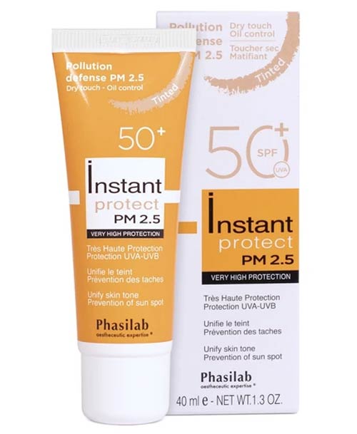 Instant Protect PM 2.5 Tinted Cream SPF 50+/50 UVA 40mL – Phasilab